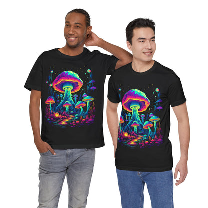 Trippy Mushroom Forest T-Shirt