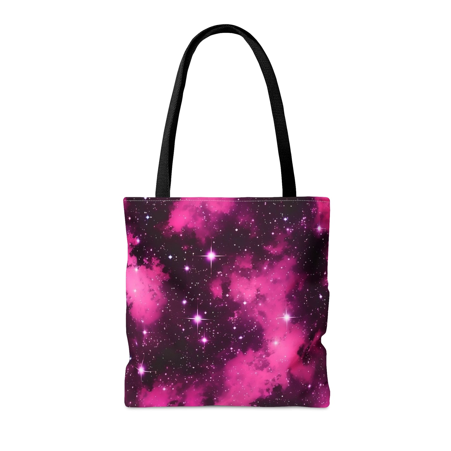 Pink Starscape Tote Bag