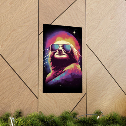 Cool Sloth Poster