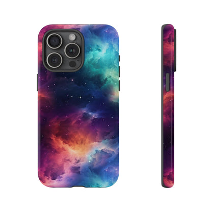 Neon Nebula Phone Case