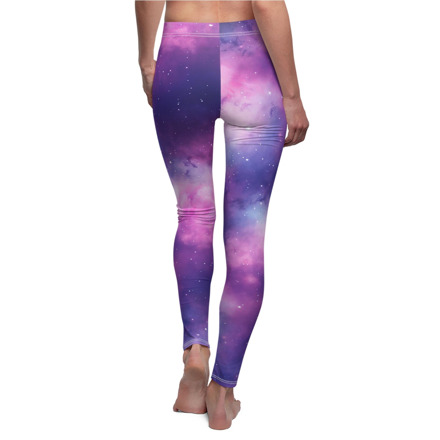 Soft Purple Nebula Women's Leggings