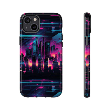 Synthwave Skyline Phone Case