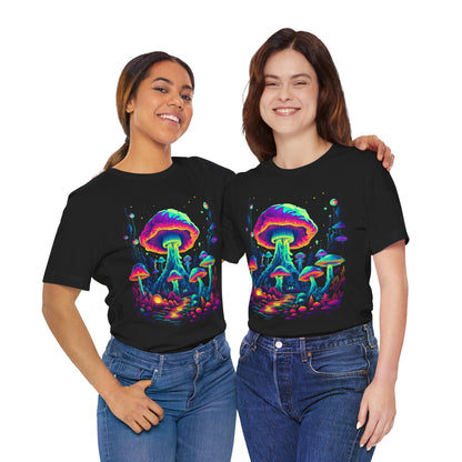 Trippy Mushroom Forest T-Shirt