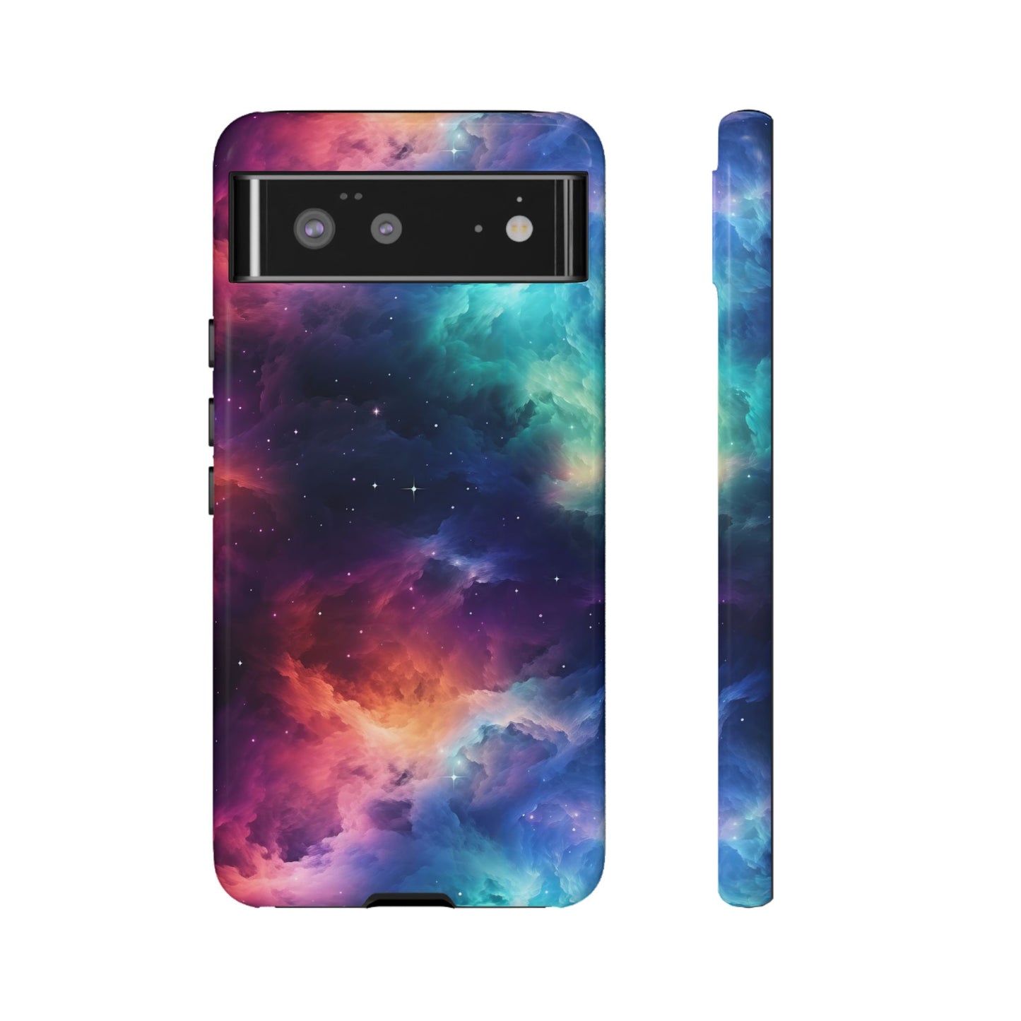 Neon Nebula Phone Case