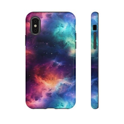 Neon Nebula Phone Case