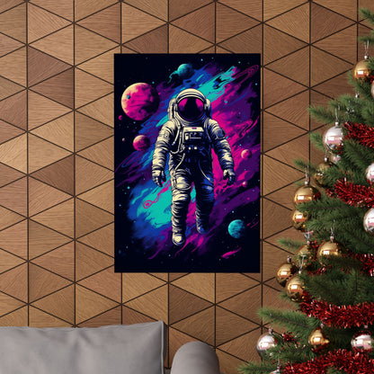 Cosmic Drifting Poster