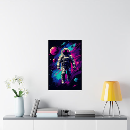 Cosmic Drifting Poster