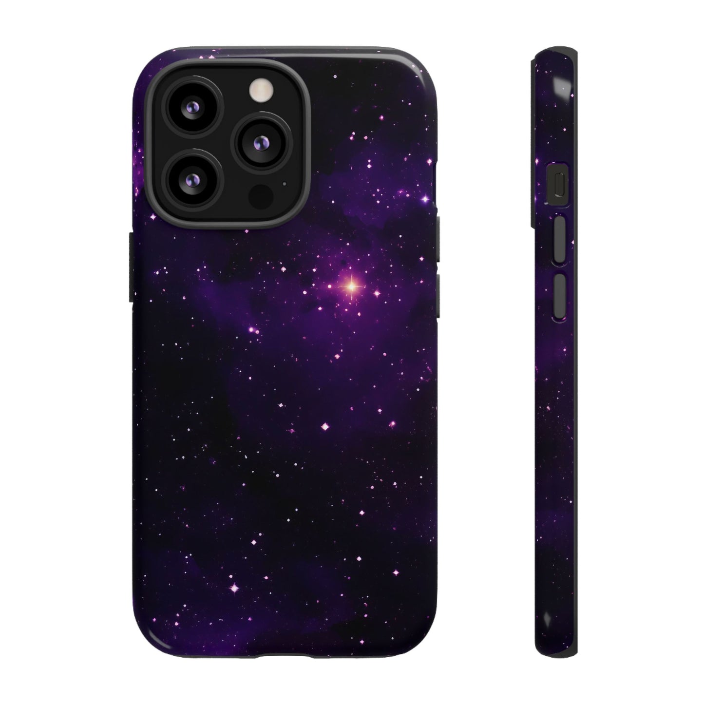 Dark Purple Space Phone Case