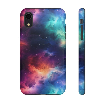 Neon Nebula Phone Case