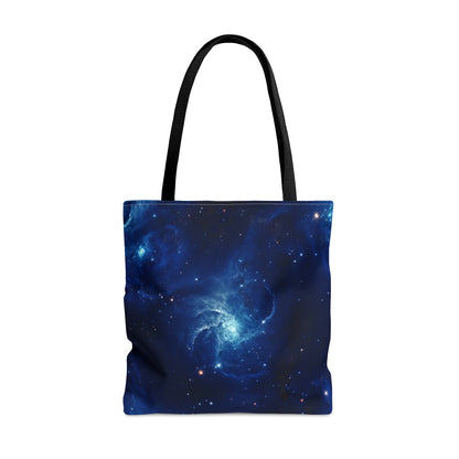 Blue Nebula Cluster Tote Bag