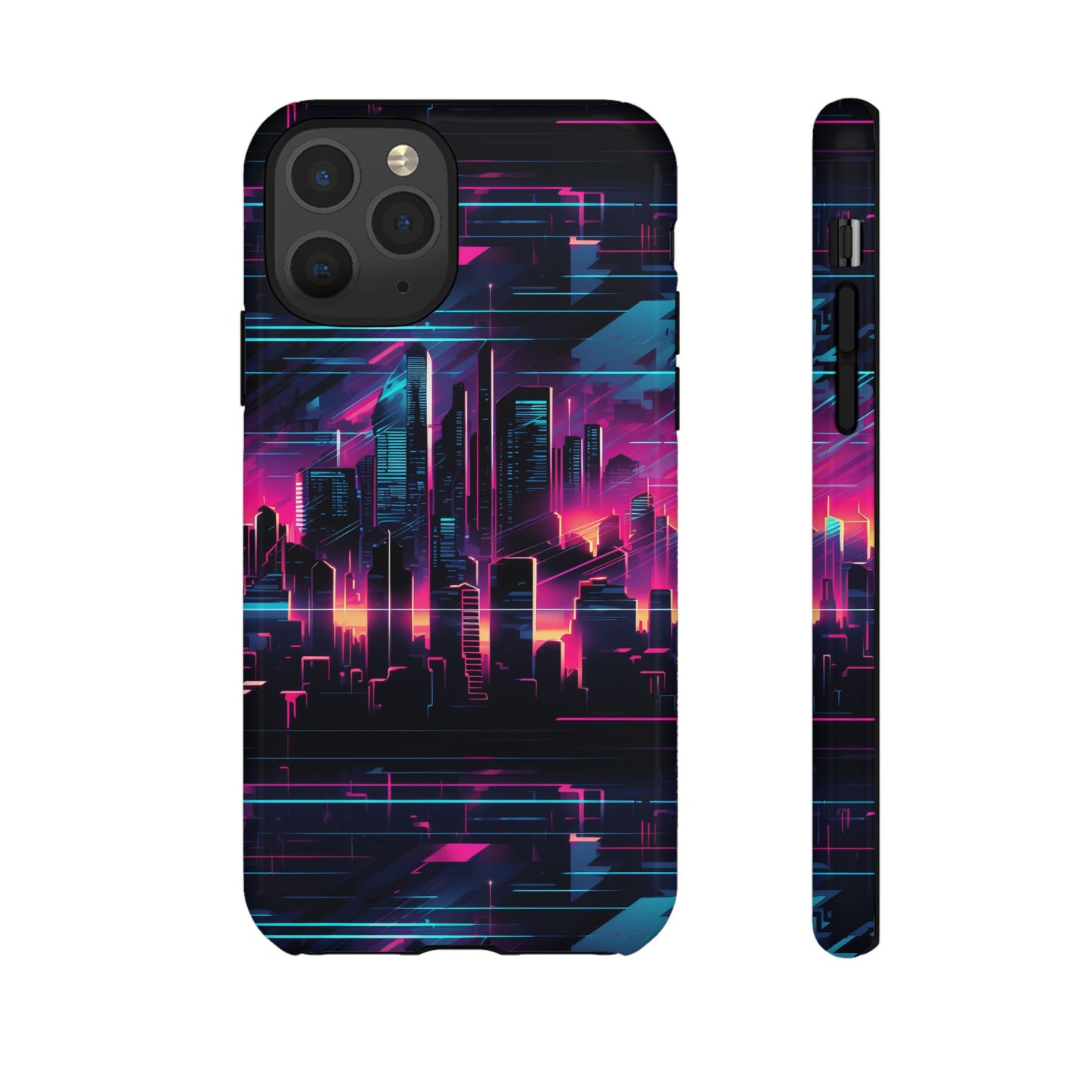 Synthwave Skyline Phone Case