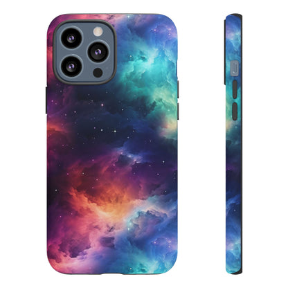 Neon Nebula Phone Case