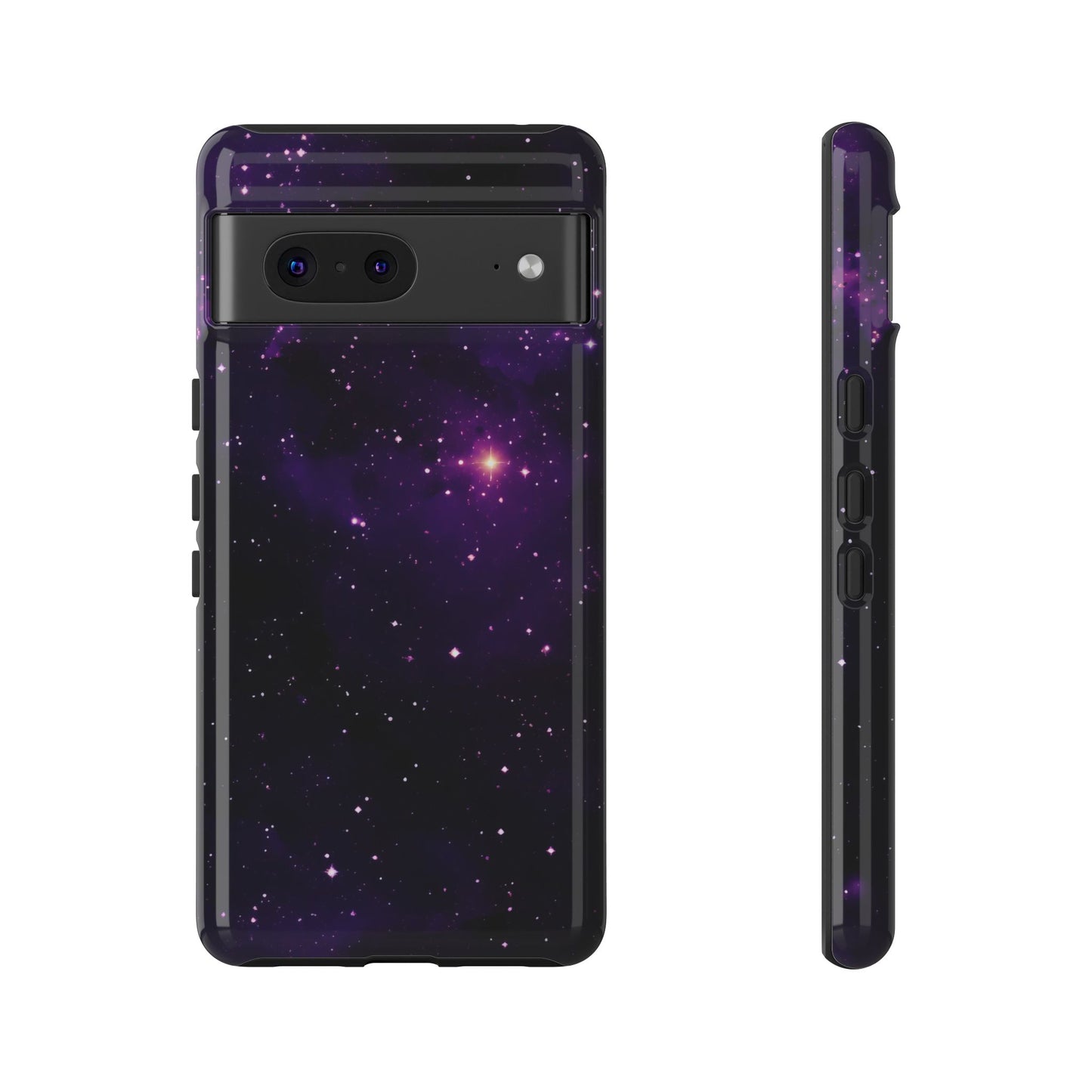 Dark Purple Space Phone Case