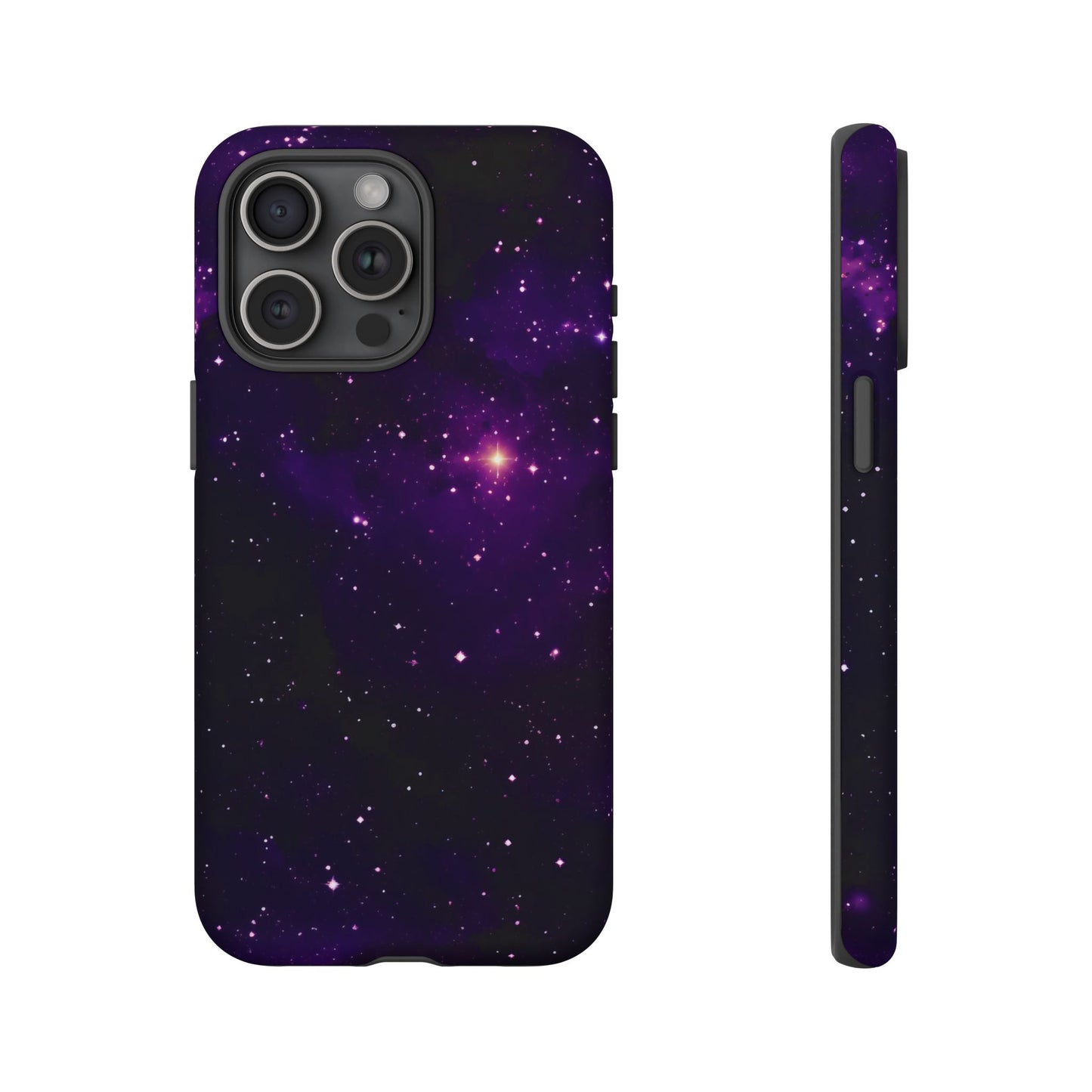 Dark Purple Space Phone Case