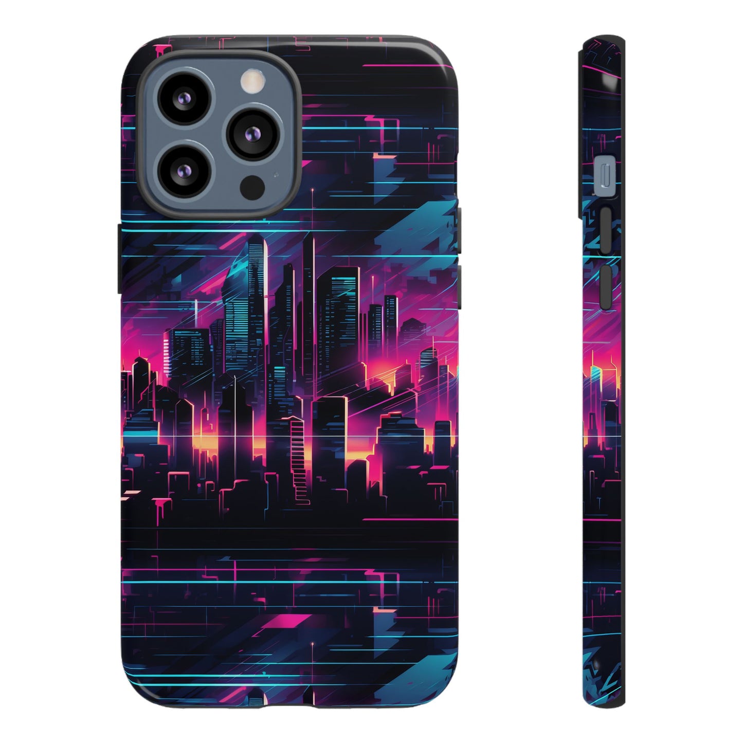 Synthwave Skyline Phone Case