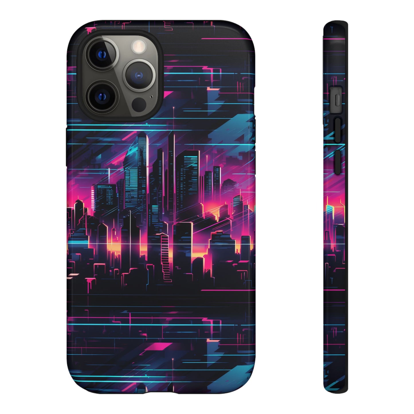 Synthwave Skyline Phone Case