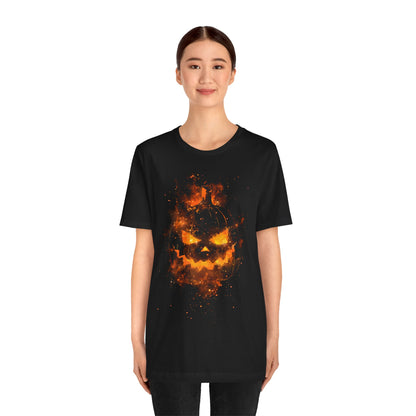 Nebulous Jack-o'-Lantern Halloween T-Shirt