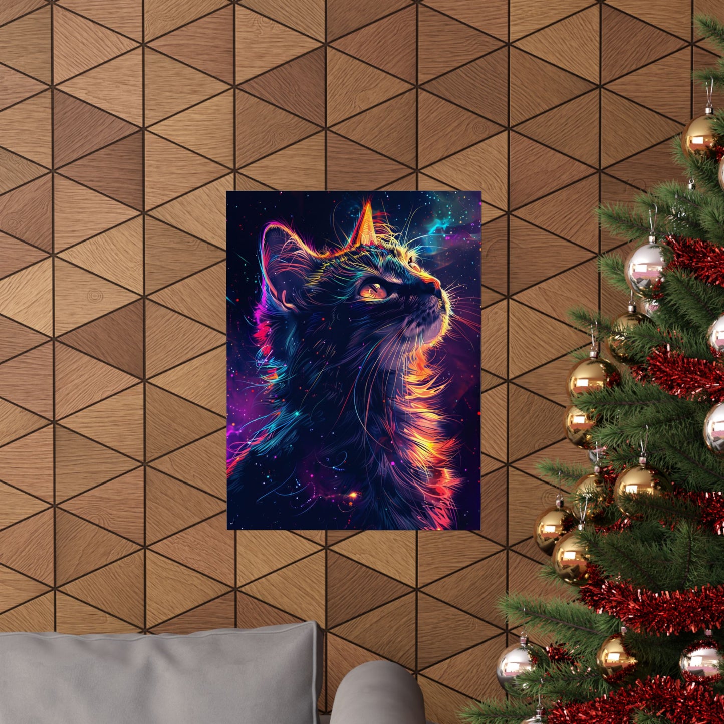 Cosmic Kitty Poster