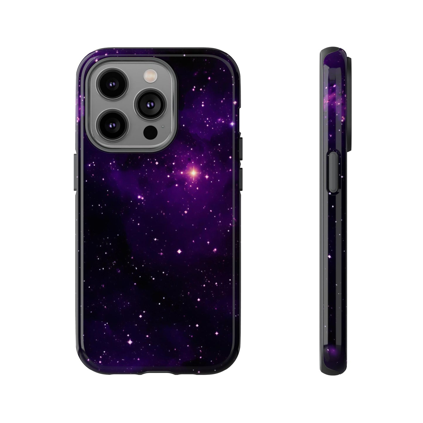 Dark Purple Space Phone Case