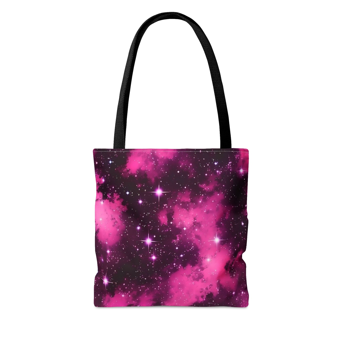 Pink Starscape Tote Bag