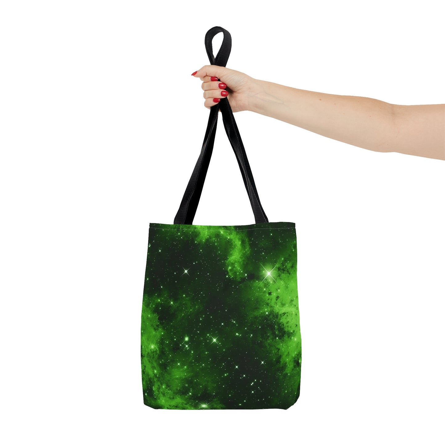 Lime Space Tote Bag