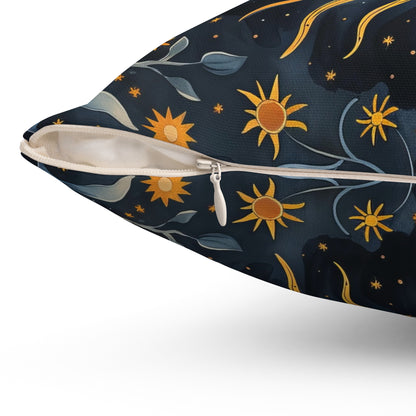 Solar Serendipity Throw Pillow