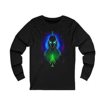 Ominous Alien Long Sleeve Shirt