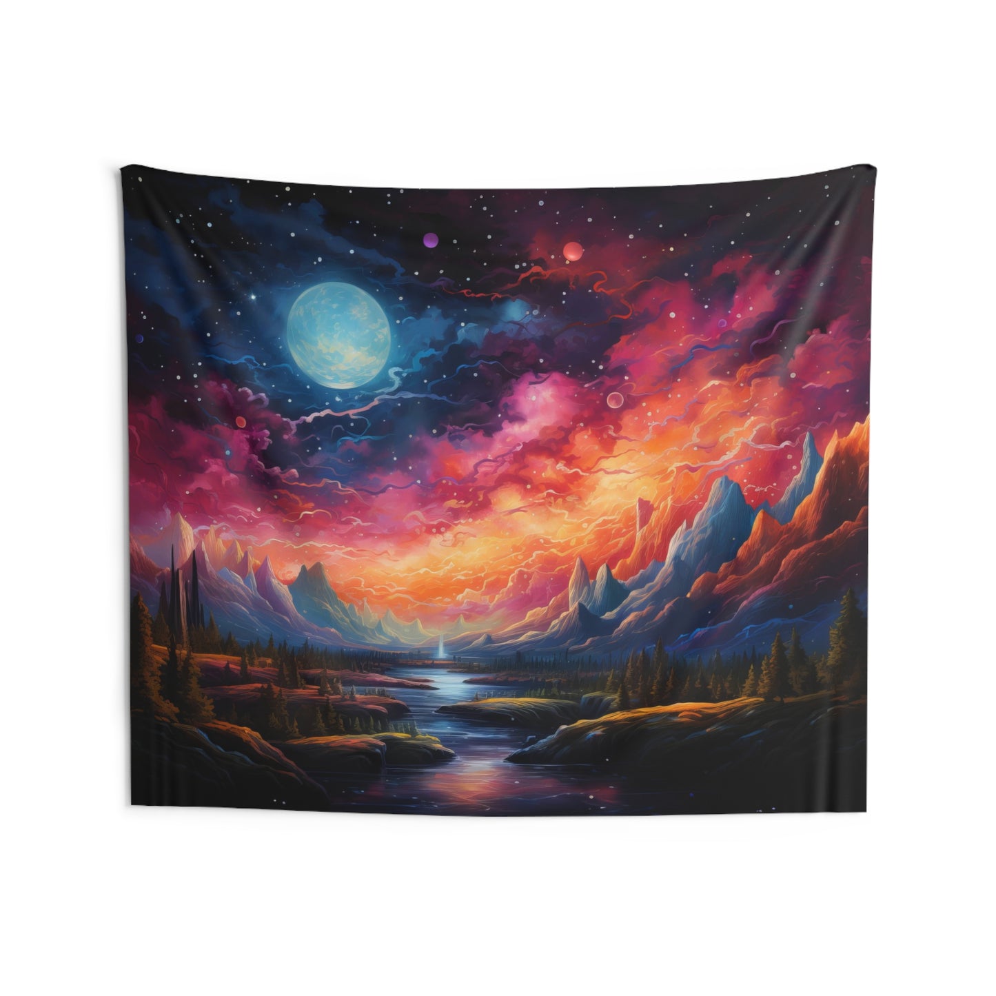 Celestial River Wall Tapestry