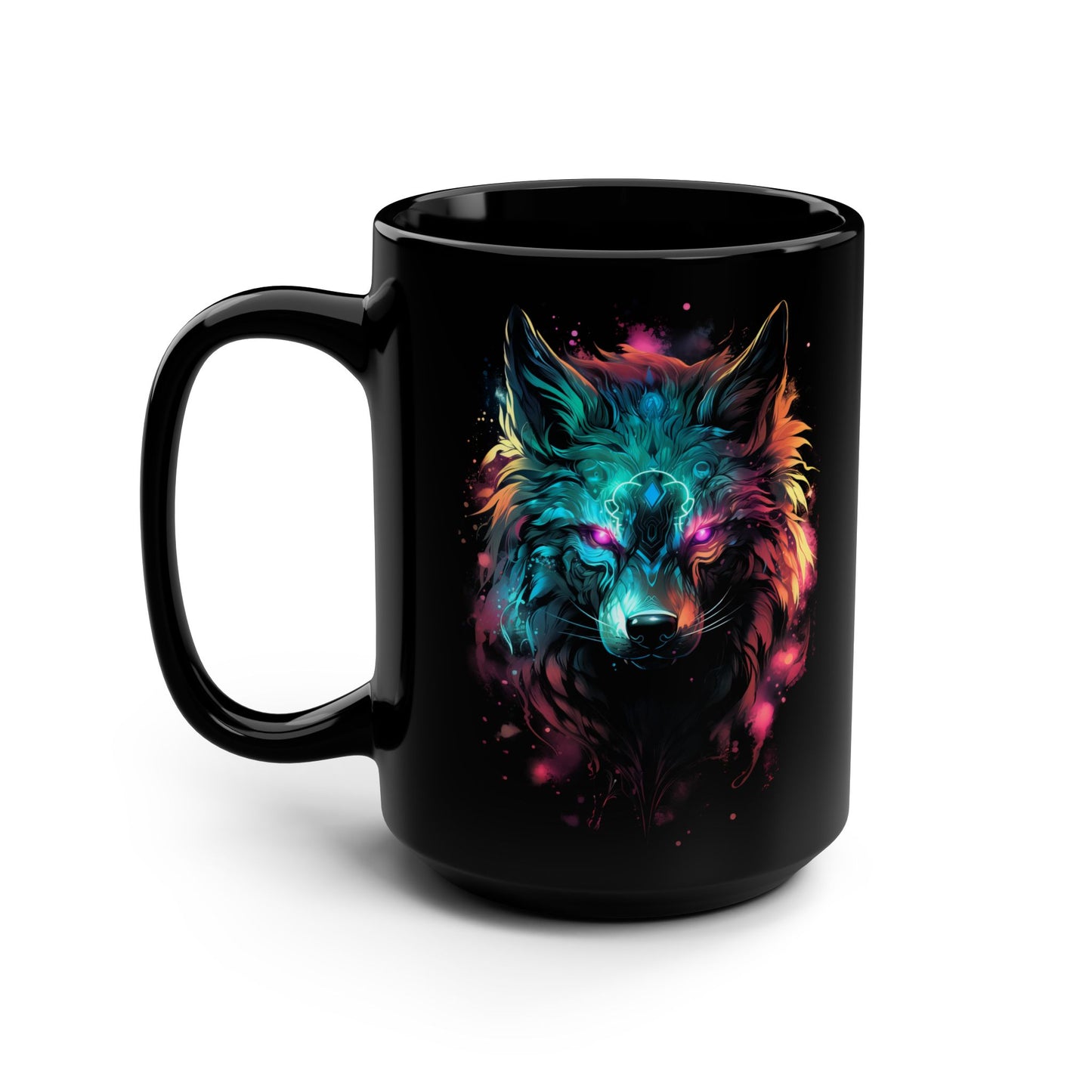 Space Wolf 15oz Coffee Mug