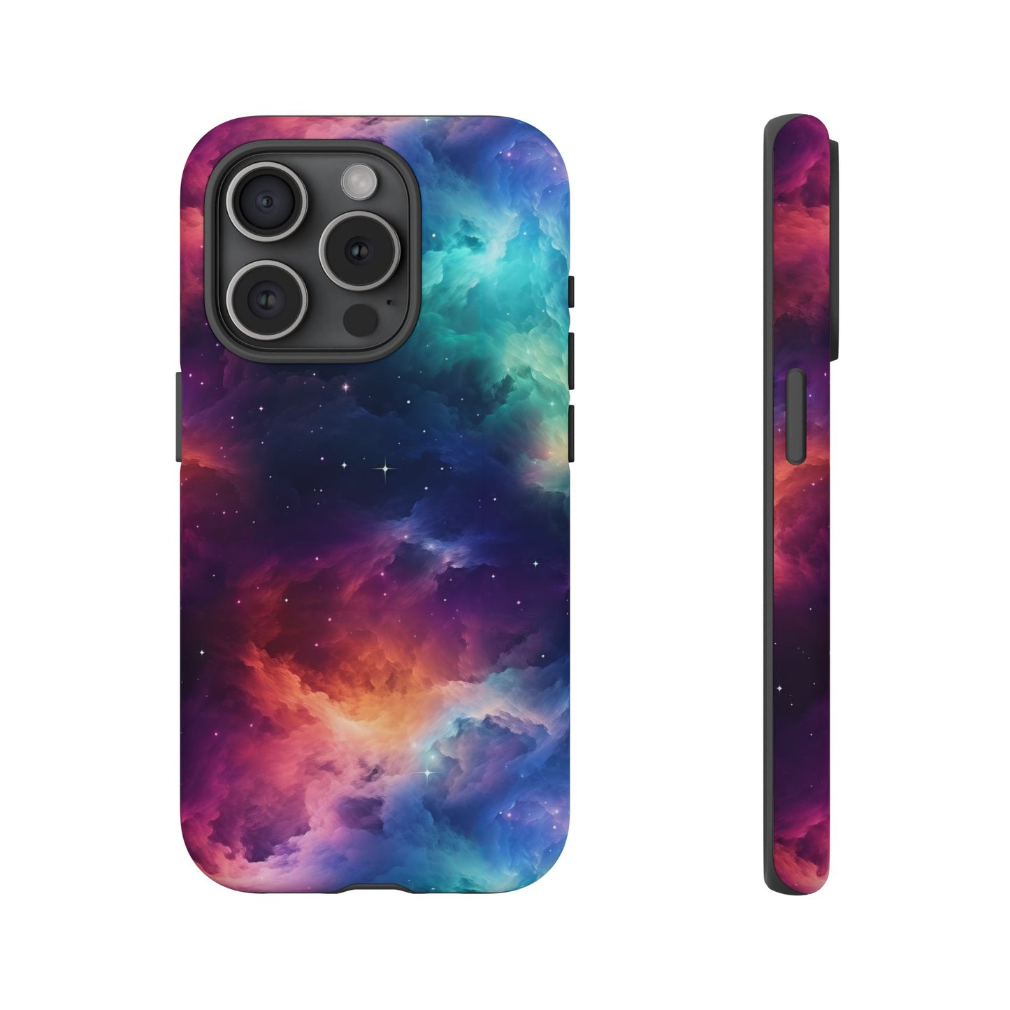 Neon Nebula Phone Case