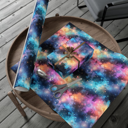 Ethereal Stars Wrapping Paper