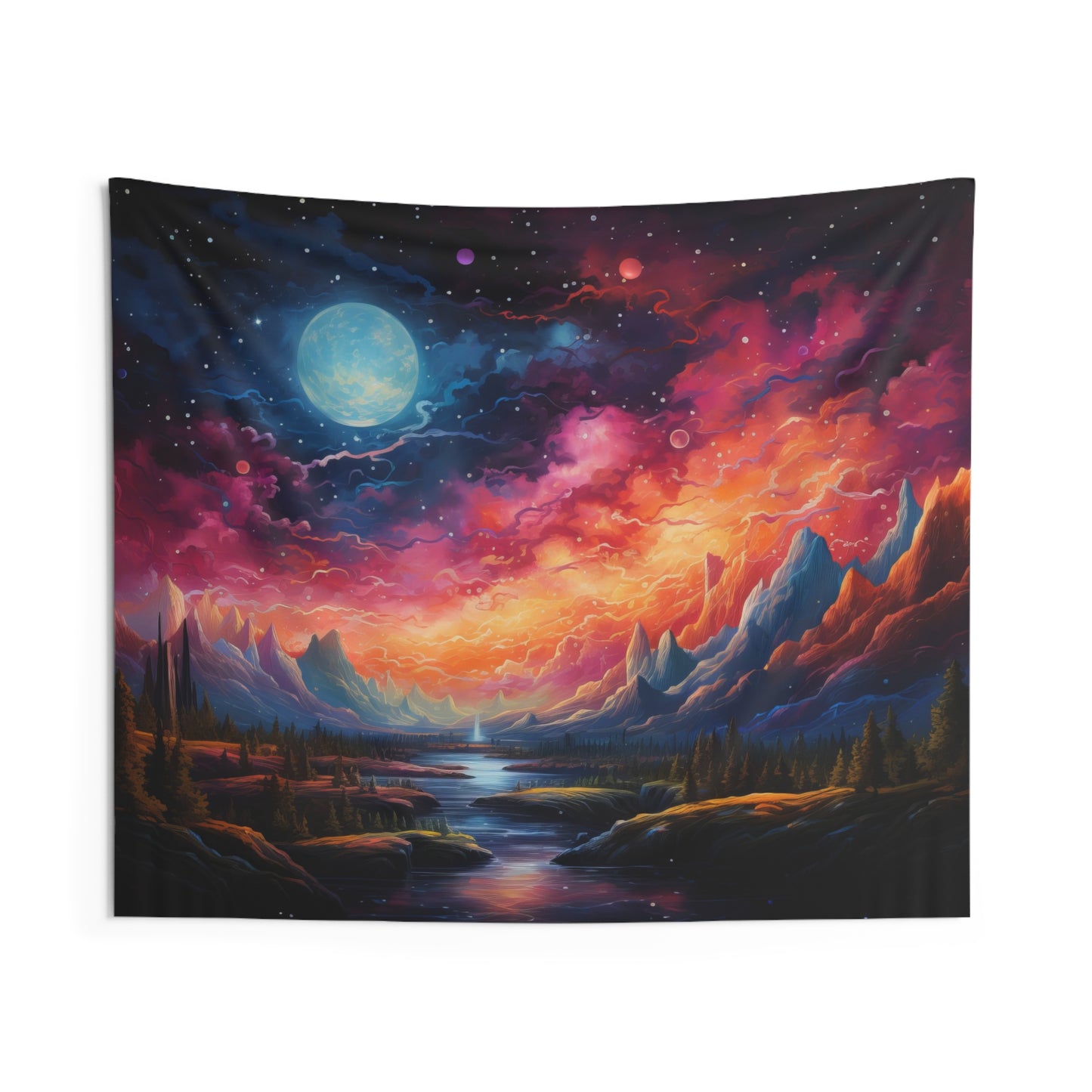 Celestial River Wall Tapestry