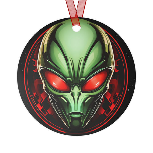 Crimson Xeno Seal Christmas Ornament