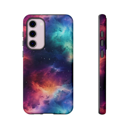 Neon Nebula Phone Case