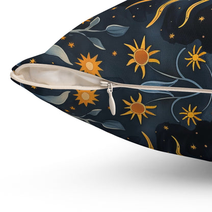 Solar Serendipity Throw Pillow