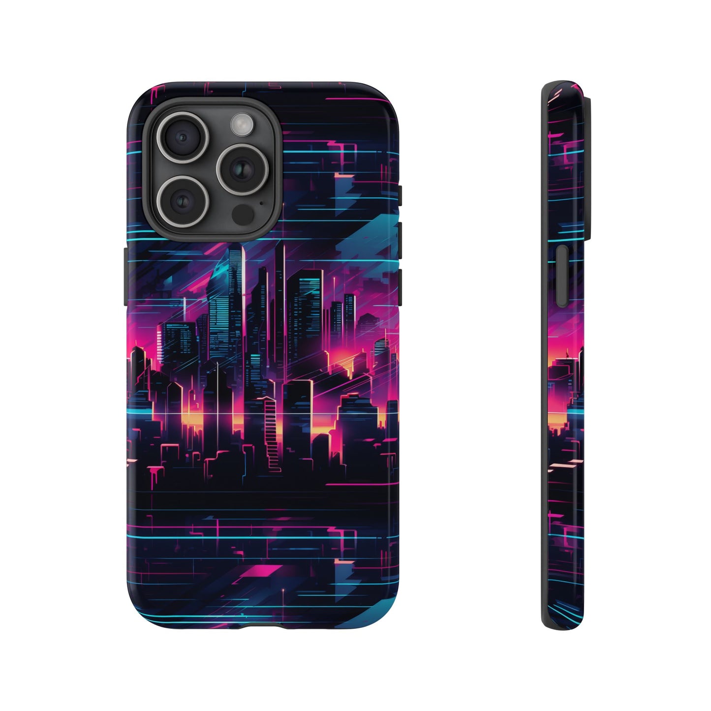 Synthwave Skyline Phone Case