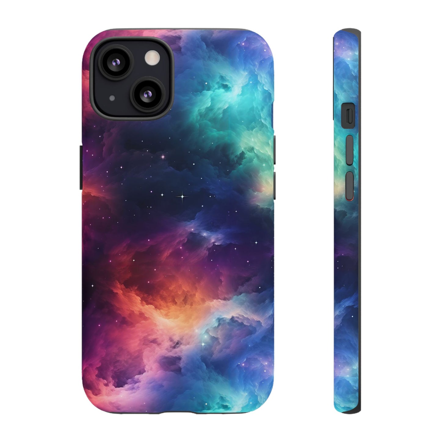 Neon Nebula Phone Case