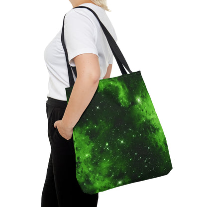 Lime Space Tote Bag