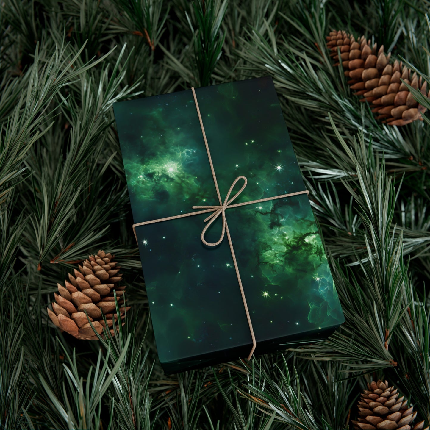 Verdant Space Wrapping Paper