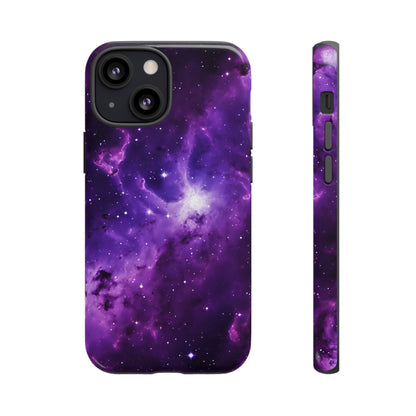 Vivid Purple Space Phone Case