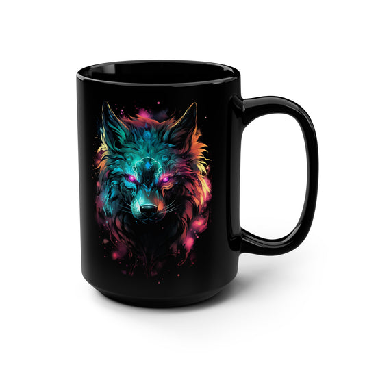 Space Wolf 15oz Coffee Mug