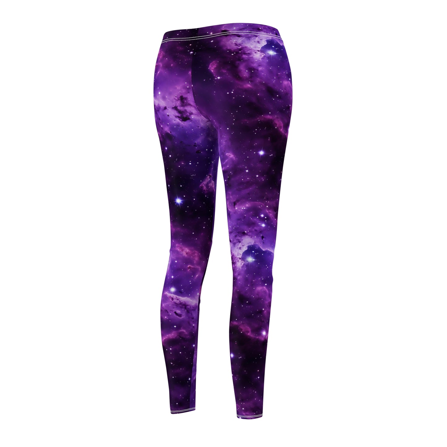 Vivid Purple Space Women's Casual Leggings