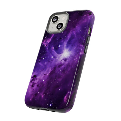 Vivid Purple Space Phone Case