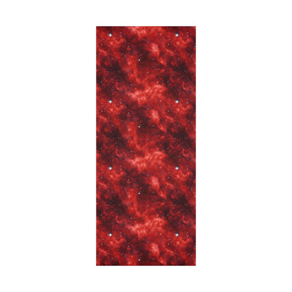 Scarlet Starscape Wrapping Paper