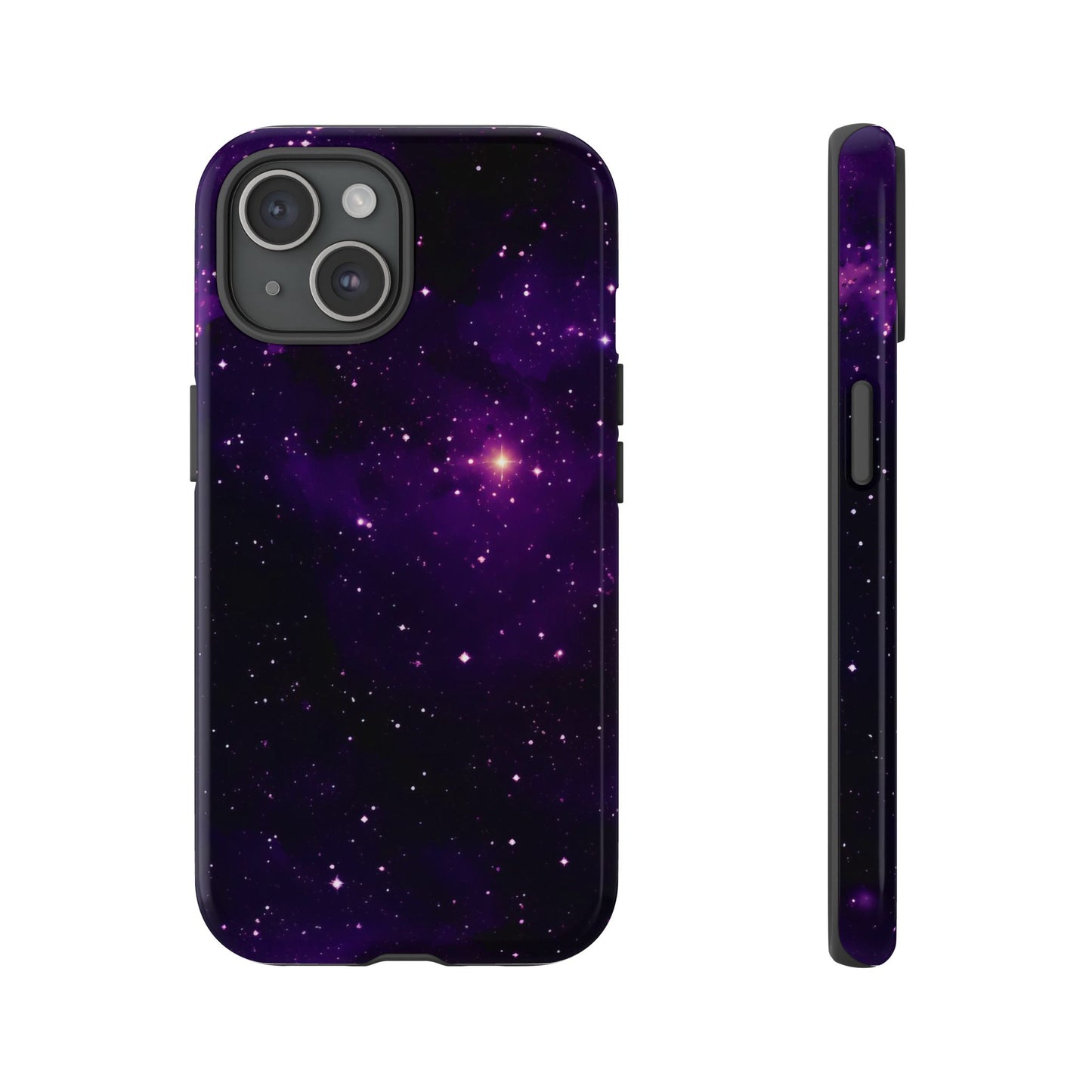 Dark Purple Space Phone Case