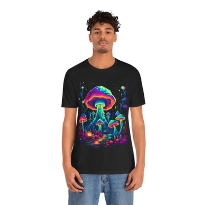 Trippy Mushroom Forest T-Shirt