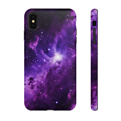 Vivid Purple Space Phone Case