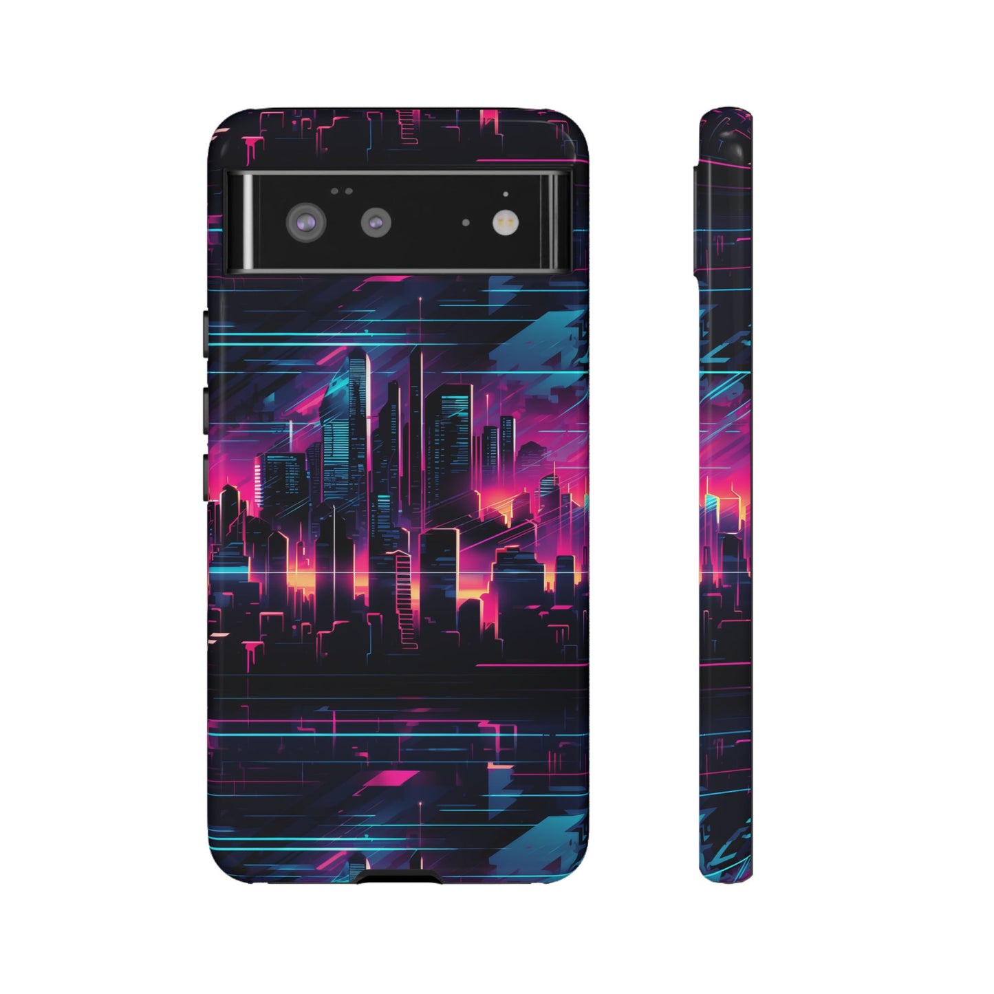 Synthwave Skyline Phone Case