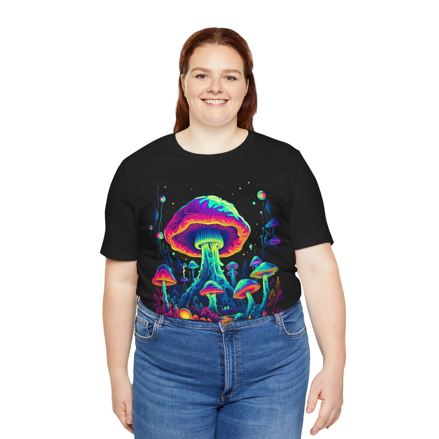 Trippy Mushroom Forest T-Shirt