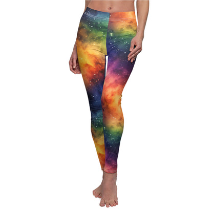 Rainbow Space Casual Leggings